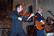 Massimo Bubola tra Michele Gazich e Enrico Mantovani