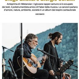 Sull’Eco di Bergamo presentazione dell’album “Metanoia” di Diego Ghenzi